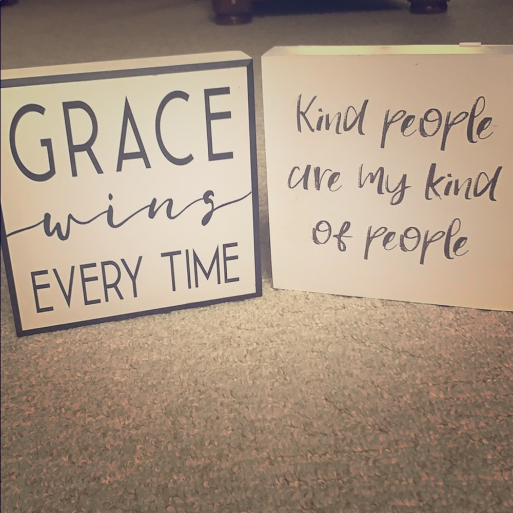 Home decor signs